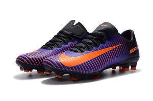Nike Mercurial Vapor XI FG Soccer Cleats Purple Bright Citrus - KicksNatics