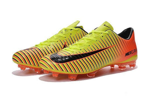 Nike Mercurial Vapor XI FG Soccer Cleats Orange Yellow - KicksNatics