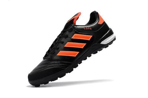Image of Adidas Copa Tango 17.1 Turf Soccer Cleats Core Black Solar Red - KicksNatics