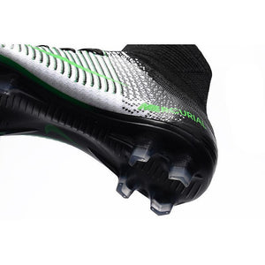 Nike Mercurial Superfly V FG Soccer Cleats Green White Black