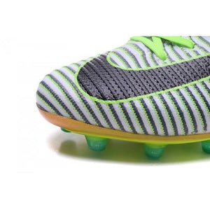 Nike Mercurial Superfly V AG Soccer Cleats Grey White Black Green