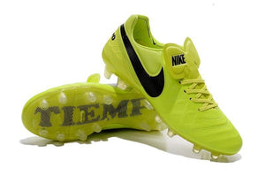 Nike Tiempo Legend VI FG Soccer Cleats Lemon Volt Black - KicksNatics