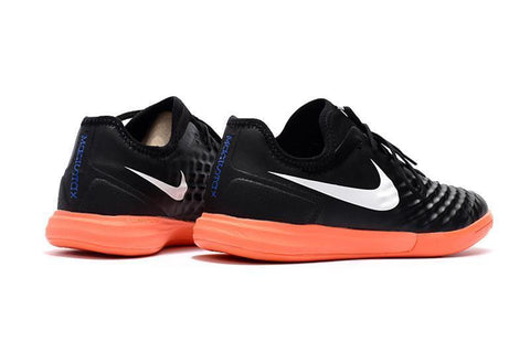 Image of Nike MagistaX Finale II IC Soccer Shoes Black White Orange - KicksNatics