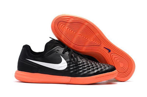 Nike MagistaX Finale II IC Soccer Shoes Black White Orange - KicksNatics
