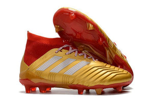 Adidas Predator 18.1 FG Soccer Cleats Golden Core White Red