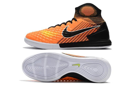 Image of Nike MagistaX Proximo II IC Soccer Shoes Laser Orange Black Volt - KicksNatics