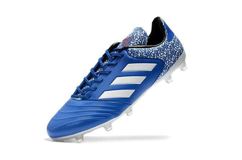 Image of Adidas Copa 17.1 FG Soccer Cleats Blue White - KicksNatics