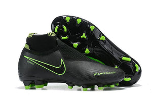 Nike Phantom Vision Elite DF FG Black Green Lining