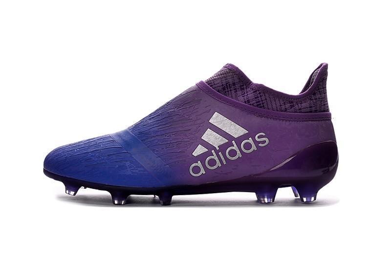 trængsler telegram Monet Adidas X 16+ Purechaos FG/AG Soccer Cleats Purple Blue – kicksnatics