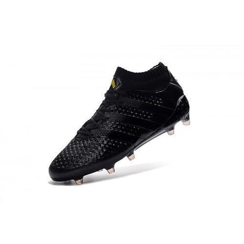 Image of Adidas ACE 16.1 Primeknit FG/AG Soccer Shoes Core Black - KicksNatics