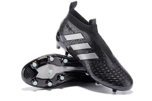 Adidas Ace 17+ Purecontrol FG Soccer Cleats Core Black White - KicksNatics