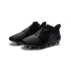 Adidas X 16+ Purechaos FG/AG Soccer Cleats All Black - KicksNatics