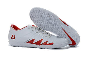 Nike Hypervenom Phelon II Neymar X Jordan IC Soccer Shoes White Red - KicksNatics