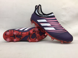 Adidas Glitch Skin 17 FG Soccer Shoes Purple White Red Pink - KicksNatics