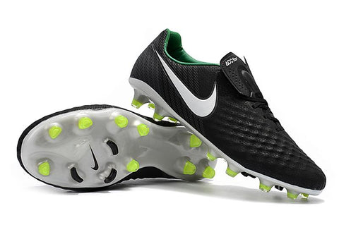 Image of Nike Magista Obra II FG Black White Green - KicksNatics