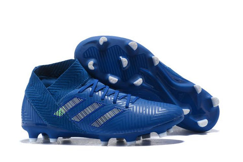 Image of adidas Nemeziz 18.1 FG Blue Green - KicksNatics