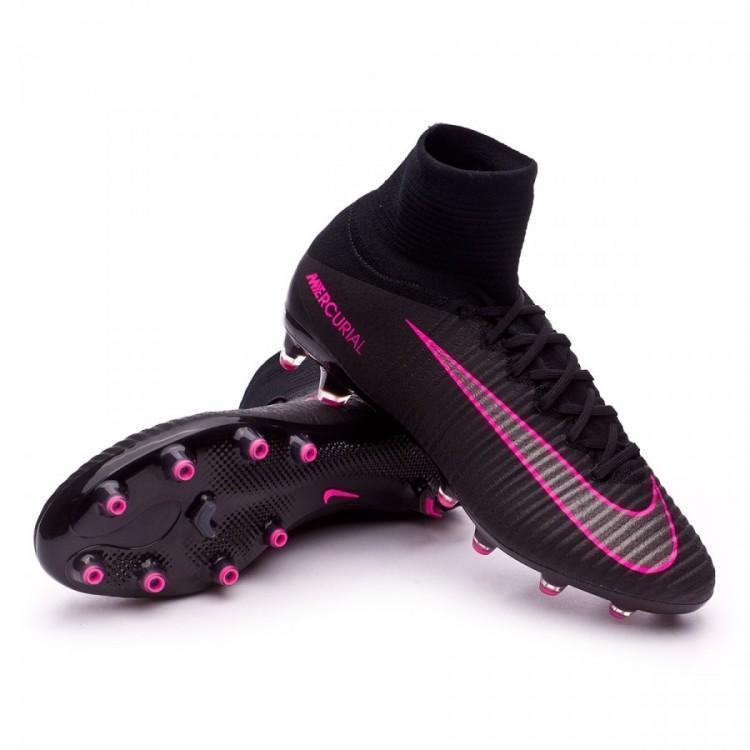 Nike Mercurial Superfly V AG Soccer Cleats Black Pink – kicksnatics