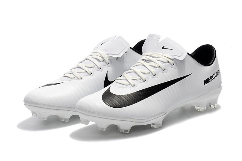 Nike soccer cleats black and white Clearance