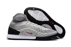 Nike MagistaX Proximo II IC Soccer Shoes Cool Grey Varsity Red Black - KicksNatics