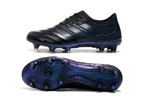 Image of Adidas Copa 19.1 FG Black Blue - KicksNatics