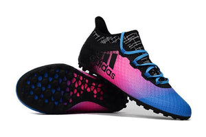 Adidas X Tango 16.1 Turf Soccer Cleats Pink Core Black Blue - KicksNatics