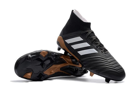 Image of Adidas Predator 18.1 FG Soccer Cleats Running White Infrared Black - KicksNatics