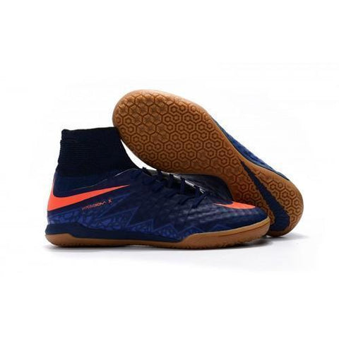 Image of Nike HypervenomX Proximo IC Soccer Shoes Game Royal Total Crimson - KicksNatics