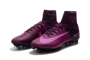 Nike Mercurial Superfly V FG Soccer Cleats Purple Pink Black