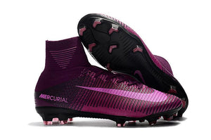 Nike Mercurial Superfly V FG Soccer Cleats Purple Pink Black - KicksNatics