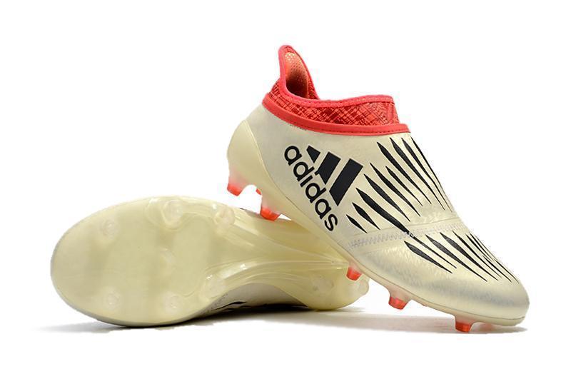 Adidas X 16+ Purechaos FG Soccer Cleats Solar White Red – kicksnatics