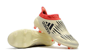 Adidas X 16+ Purechaos FG Soccer Cleats Solar White Red - KicksNatics