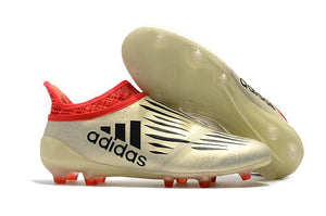 Adidas X 16+ Purechaos FG Soccer Cleats Solar White Red