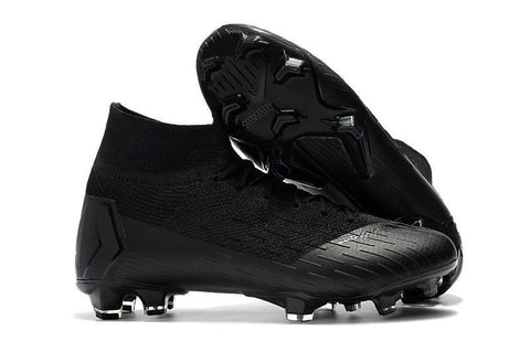 Image of Nike Mercurial Superfly VI 360 Elite FG Soccer Cleats All Black - KicksNatics