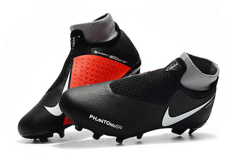 Image of Nike Phantom Vision Elite DF FG Black Orange White - KicksNatics
