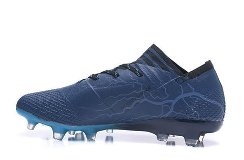Image of Adidas Nemeziz Messi 17+ 360 Agility FG Soccer Boots Blue Core Black - KicksNatics