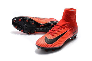 Nike Mercurial Superfly V AG Soccer Cleats University Red Black
