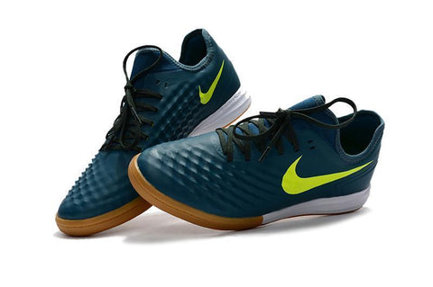 Image of Nike MagistaX Finale II IC Soccer Shoes Seaweed Volt Hasta Mica Green - KicksNatics