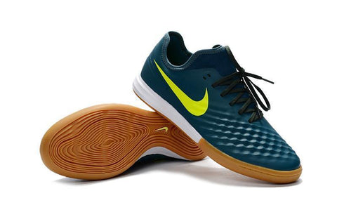 Image of Nike MagistaX Finale II IC Soccer Shoes Seaweed Volt Hasta Mica Green - KicksNatics