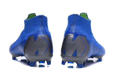 Image of NIKE Mercurial Superfly VI 360 Elite FG Blue W Silver Nike - KicksNatics