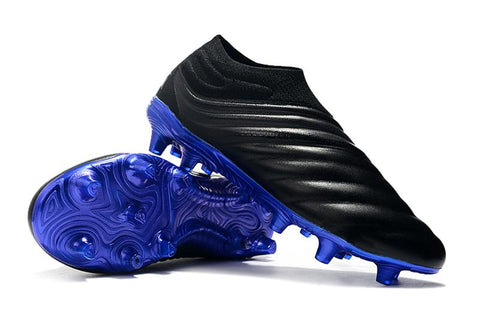 Image of Adidas Copa 19+ FG Black Blue Studs - KicksNatics
