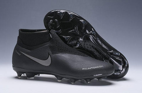 Image of Nike Phantom VSN Elite DF FG Black SIlver - KicksNatics