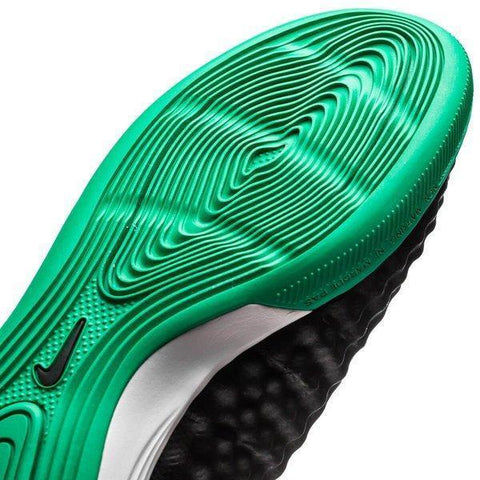 Image of Nike MagistaX Proximo II DF IC Soccer Shoes Black Green White CoolGrey - KicksNatics