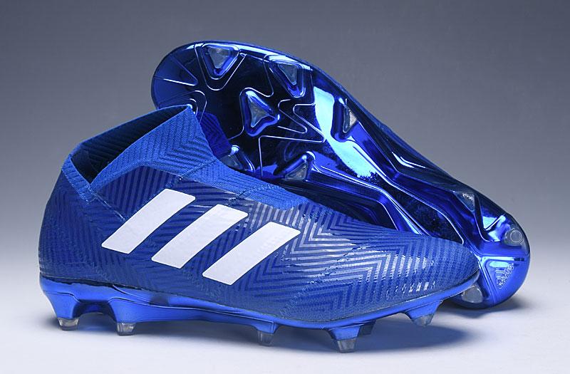adidas Nemeziz 18+ FG Blue White – kicksnatics - Main Image