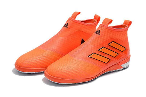 Image of Adidas ACE Tango 17+ Purecontrol IC Soccer Cleats Red Orange Black - KicksNatics