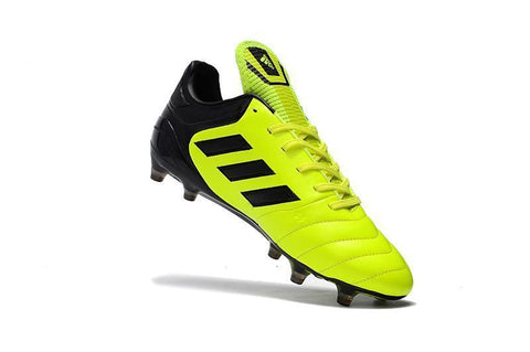 Image of Adidas Copa 17.1 FG Soccer Cleats Yellow Black - KicksNatics