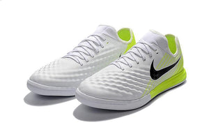 Nike MagistaX Finale II IC Soccer Shoes White Black Volt