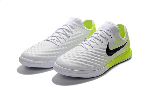 Image of Nike MagistaX Finale II IC Soccer Shoes White Black Volt - KicksNatics