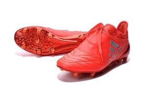 Adidas X 16+ Purechaos FG Soccer Cleats Ground Red Silver - KicksNatics