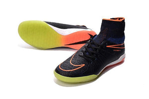 Nike HypervenomX Proximo IC Soccer Shoes Orange Black GrassGreen White