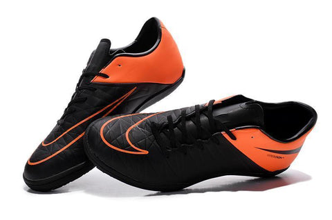 Image of Nike Hypervenom Phelon II IC Indoor Soccer Shoes DB0016 Black Orange - KicksNatics
